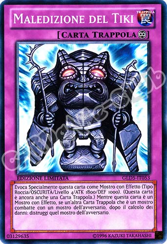 GLD5-IT053 Maledizione del Tiki comune Edizione Limitata (IT) -NEAR MINT-