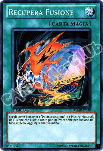 RYMP-IT078 Recupera Fusione comune 1a Edizione (IT) -GOOD-