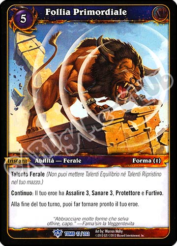 Follia Primordiale rara (IT) -NEAR MINT-