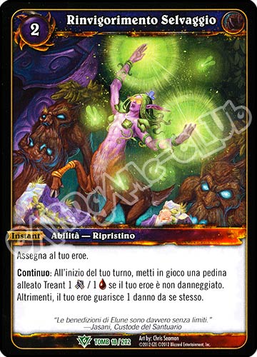Rinvigorimento Selvaggio non comune (IT) -NEAR MINT-