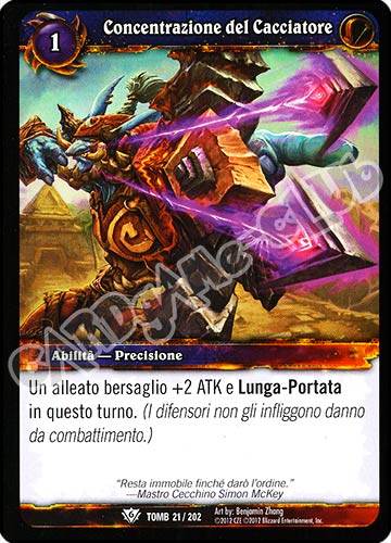 Concentrazione del Cacciatore comune (IT) -NEAR MINT-