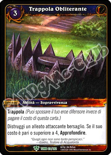 Trappola Obliterante non comune (IT) -NEAR MINT-