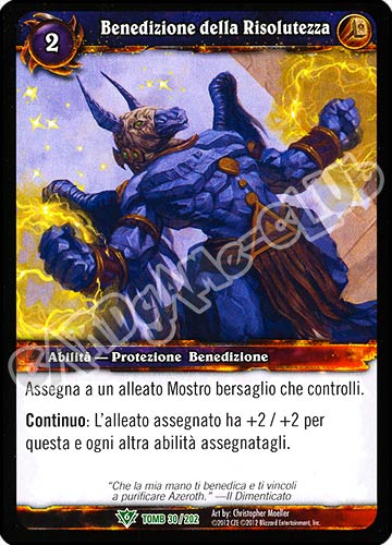 Benedizione della Risolutezza non comune (IT) -NEAR MINT-