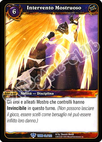 Intervento Mostruoso rara (IT) -NEAR MINT-