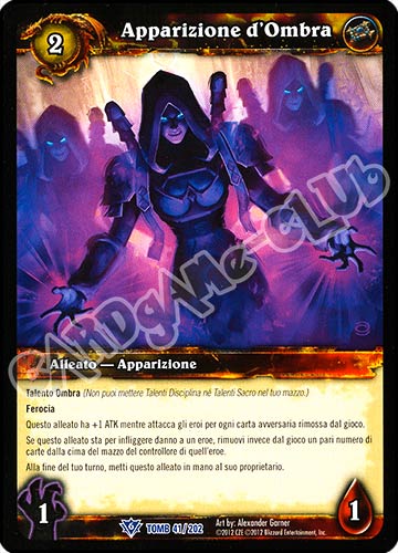 Apparizione d'Ombra rara (IT) -NEAR MINT-