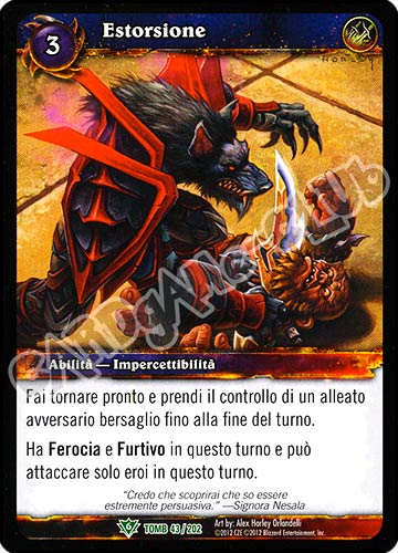 Estorsione non comune (IT) -NEAR MINT-