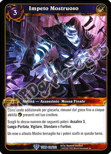 Impeto Mostruoso rara (IT) -NEAR MINT-