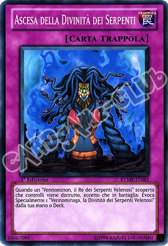 RYMP-IT083 Ascesa della Divinita' dei Serpenti comune 1a Edizione (IT) -GOOD-
