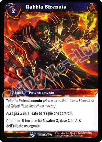 Rabbia Sfrenata rara (IT) -NEAR MINT-