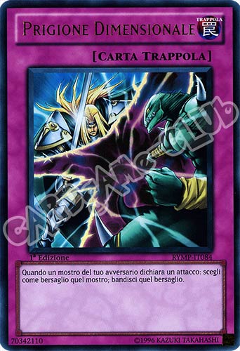 RYMP-IT084 Prigione Dimensionale ultra rara 1a Edizione (IT) -GOOD-
