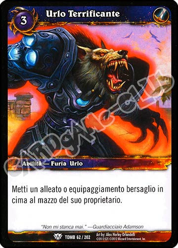 Urlo Terrificante comune (IT) -NEAR MINT-