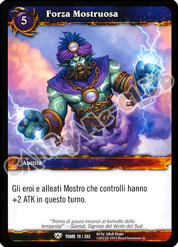 Forza Mostruosa comune (IT) -NEAR MINT-