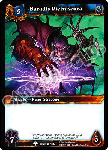 Baradis Pietrascura comune (IT) -NEAR MINT-