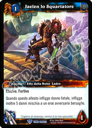 Jaelen lo Squartatore rara (IT) -NEAR MINT-