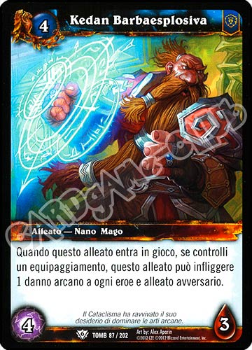 Kedan Barbaesplosiva comune (IT) -NEAR MINT-