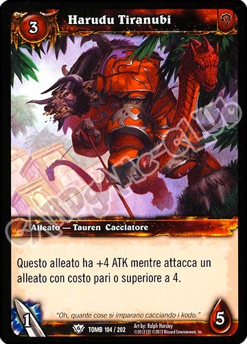 Harudu Tiranubi comune (IT) -NEAR MINT-