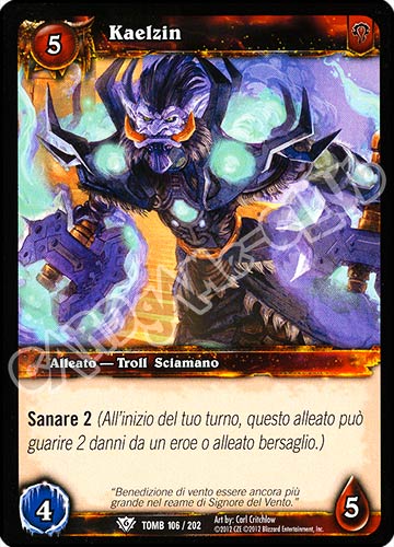 Kaelzin comune (IT) -NEAR MINT-