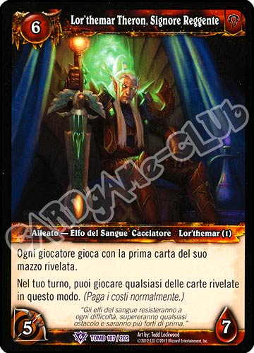 Lor'themar Theron, Signore Reggente epica (IT) -NEAR MINT-