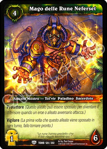 Mago delle Rune Neferset comune (IT) -NEAR MINT-