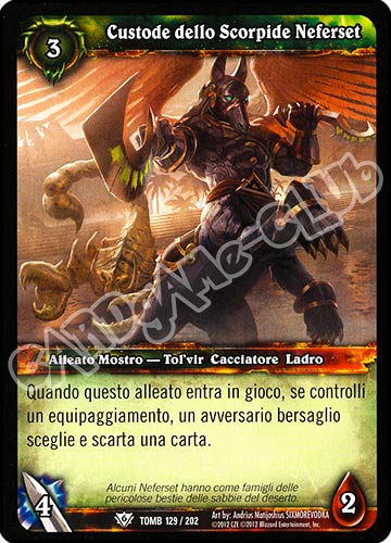 Custode dello Scorpione Neferset comune (IT) -NEAR MINT-