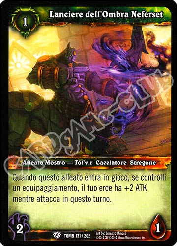 Lanciere dell'Ombra Neferset comune (IT) -NEAR MINT-