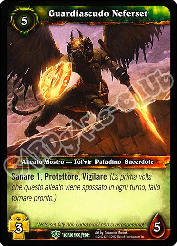 Guardiascudo Neferset non comune (IT) -NEAR MINT-