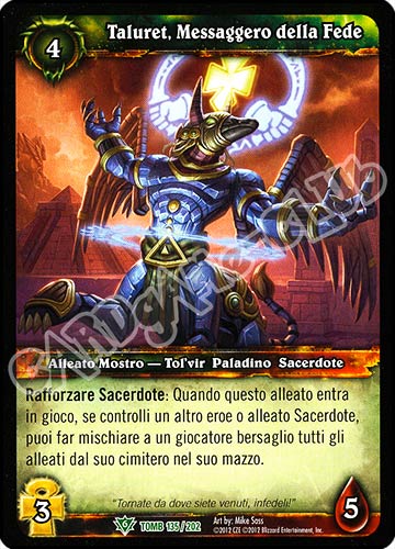 Taluret, Messaggero della Fede non comune (IT) -NEAR MINT-