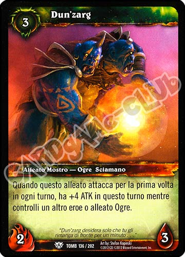 Dun'zarg comune (IT) -NEAR MINT-