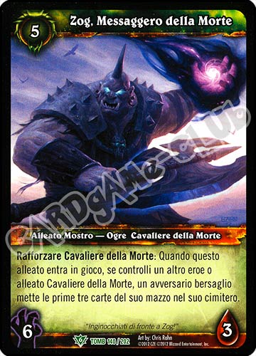Zog, Messaggero della Morte non comune (IT) -NEAR MINT-