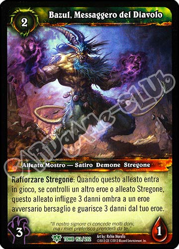 Bazul, Messaggero del Diavolo non comune (IT) -NEAR MINT-