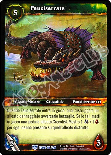 Fauciserrate rara (IT) -NEAR MINT-