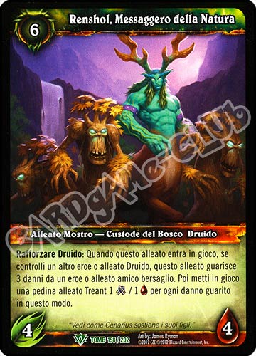 Renshol, Messaggero della Natura non comune (IT) -NEAR MINT-