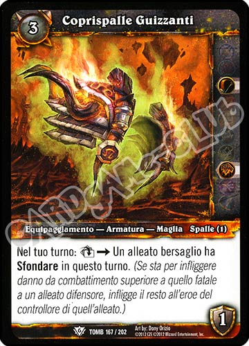 Coprispalle Guizzanti comune (IT) -NEAR MINT-