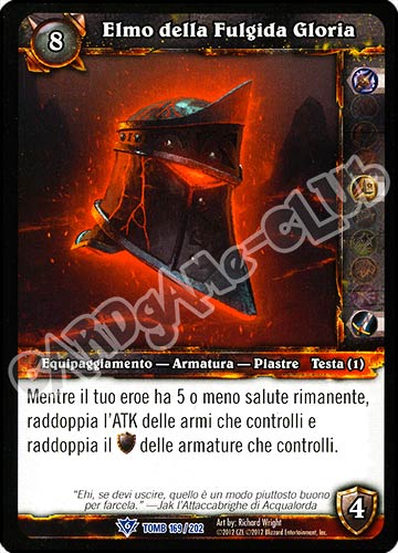 Elmo della Fulgida Gloria rara (IT) -NEAR MINT-