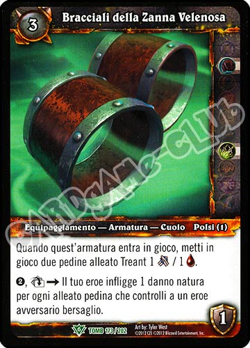 Bracciali della Zanna Velenosa non comune (IT) -NEAR MINT-