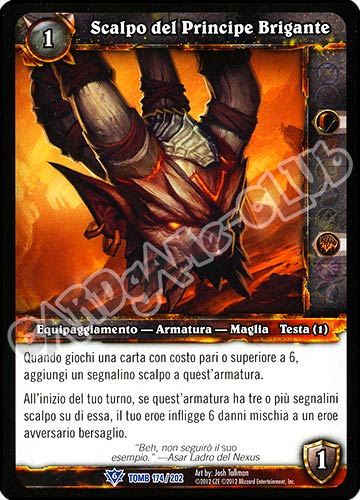 Scalpo del Principe Brigante rara (IT) -NEAR MINT-