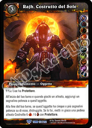 Rajh, Costrutto del Sole rara (IT) -NEAR MINT-