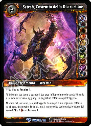 Setesh, Costrutto della Distruzione rara (IT) -NEAR MINT-