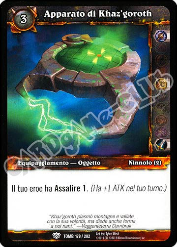 Apparato di Khaz'goroth comune (IT) -NEAR MINT-