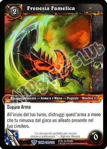 Frenesia Famelica rara (IT) -NEAR MINT-