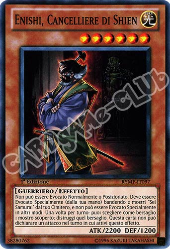 RYMP-IT097 Enishi, Cancelliere di Shien comune 1a Edizione (IT) -NEAR MINT-