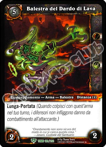 Balestra del Dardo di Lava non comune (IT) -NEAR MINT-