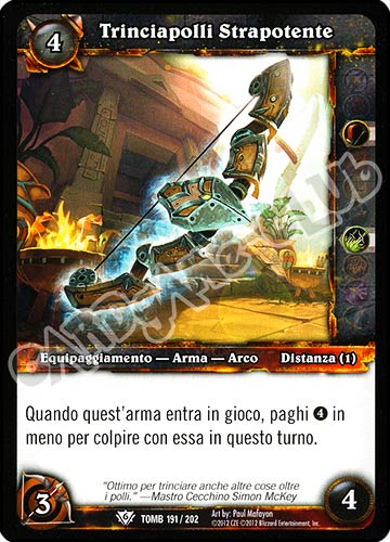 Trinciapolli Strapotente comune (IT) -NEAR MINT-