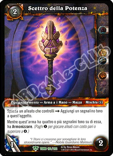 Scettro della Potenza non comune (IT) -NEAR MINT-