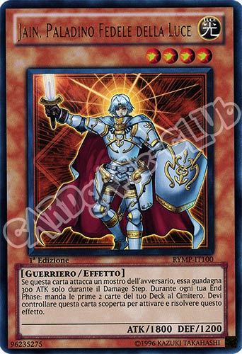 RYMP-IT100 Jain, Paladino Fedele della Luce ultra rara 1a Edizione (IT) -NEAR MINT-