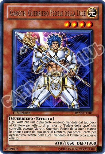 RYMP-IT101 Garoth, Guerriero Fedele della Luce rara 1a Edizione (IT) -NEAR MINT-