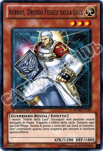 RYMP-IT105 Aurkus, Druido Fedele della Luce comune 1a Edizione (IT)  -GOOD-
