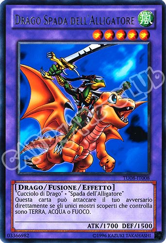 TU08-IT008 Drago Spada dell'Alligatore rara (IT) -NEAR MINT-