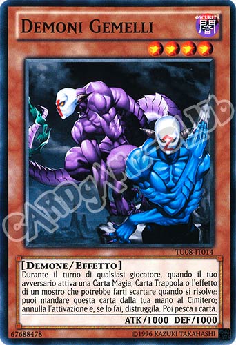 TU08-IT014 Demoni Gemelli comune (IT) -NEAR MINT-