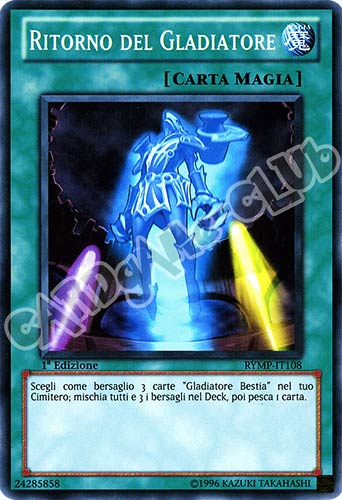 RYMP-IT108 Ritorno del Gladiatore comune 1a Edizione (IT) -NEAR MINT-